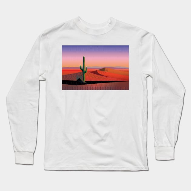 Saguaro Spirit II Long Sleeve T-Shirt by charker